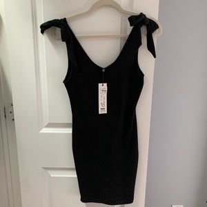 MINKPINK tie-strap bodycon dress NWT